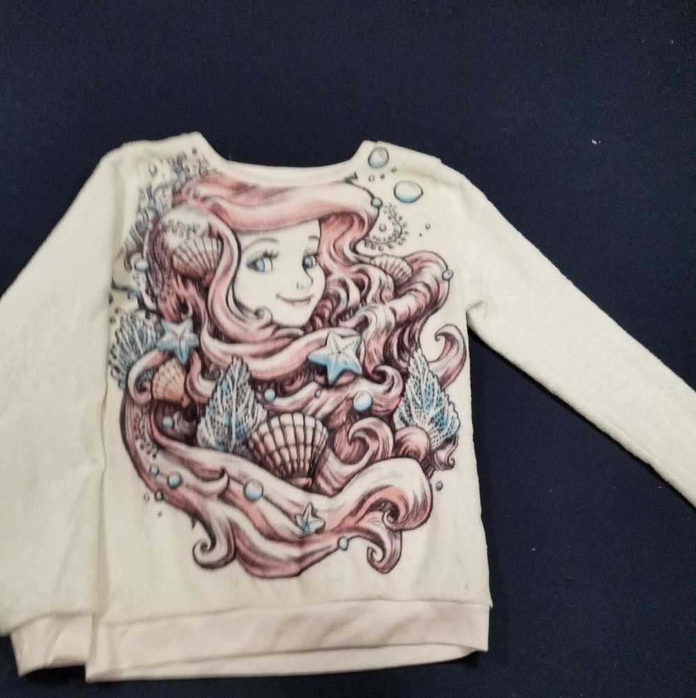 Fluffy little mermaid shirt